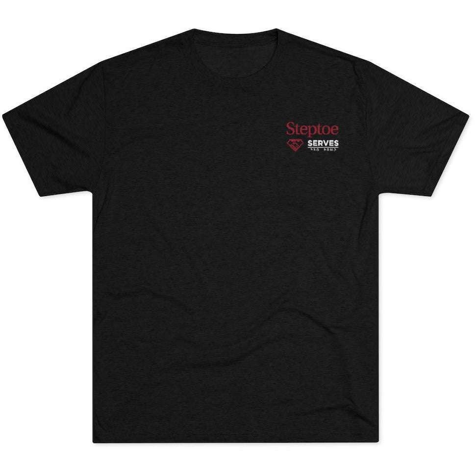 Steptoe Serves Next Level™ Unisex Tri-Blend Crew Tee