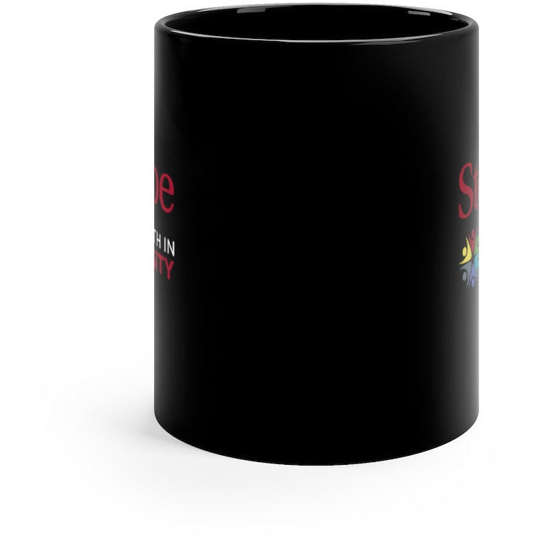 Steptoe Diversity 11oz Black Mug