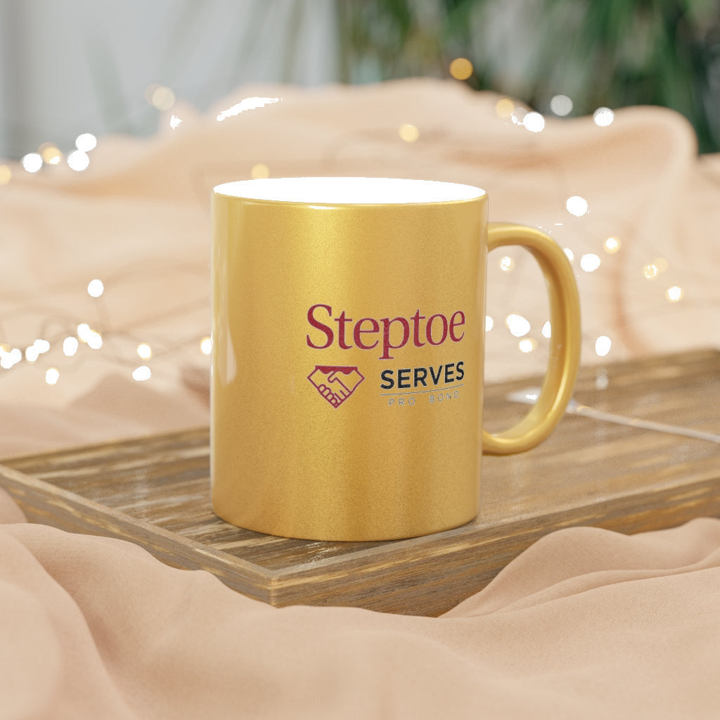 Steptoe Serves Metallic Mug