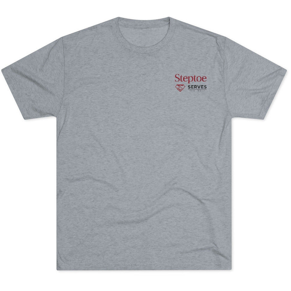Steptoe Serves Next Level™ Unisex Tri-Blend Crew Tee