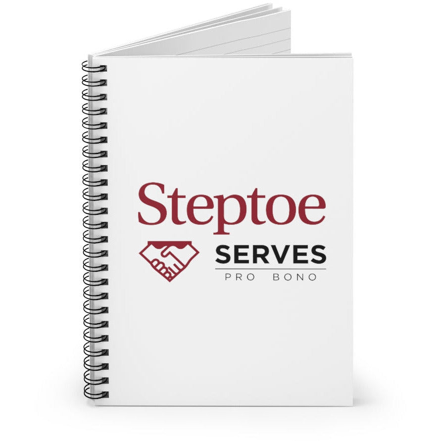 Steptoe Serves Spiral Notebook - Ruled Line