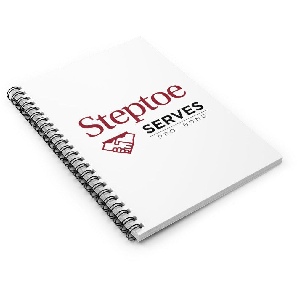 Steptoe Serves Spiral Notebook - Ruled Line