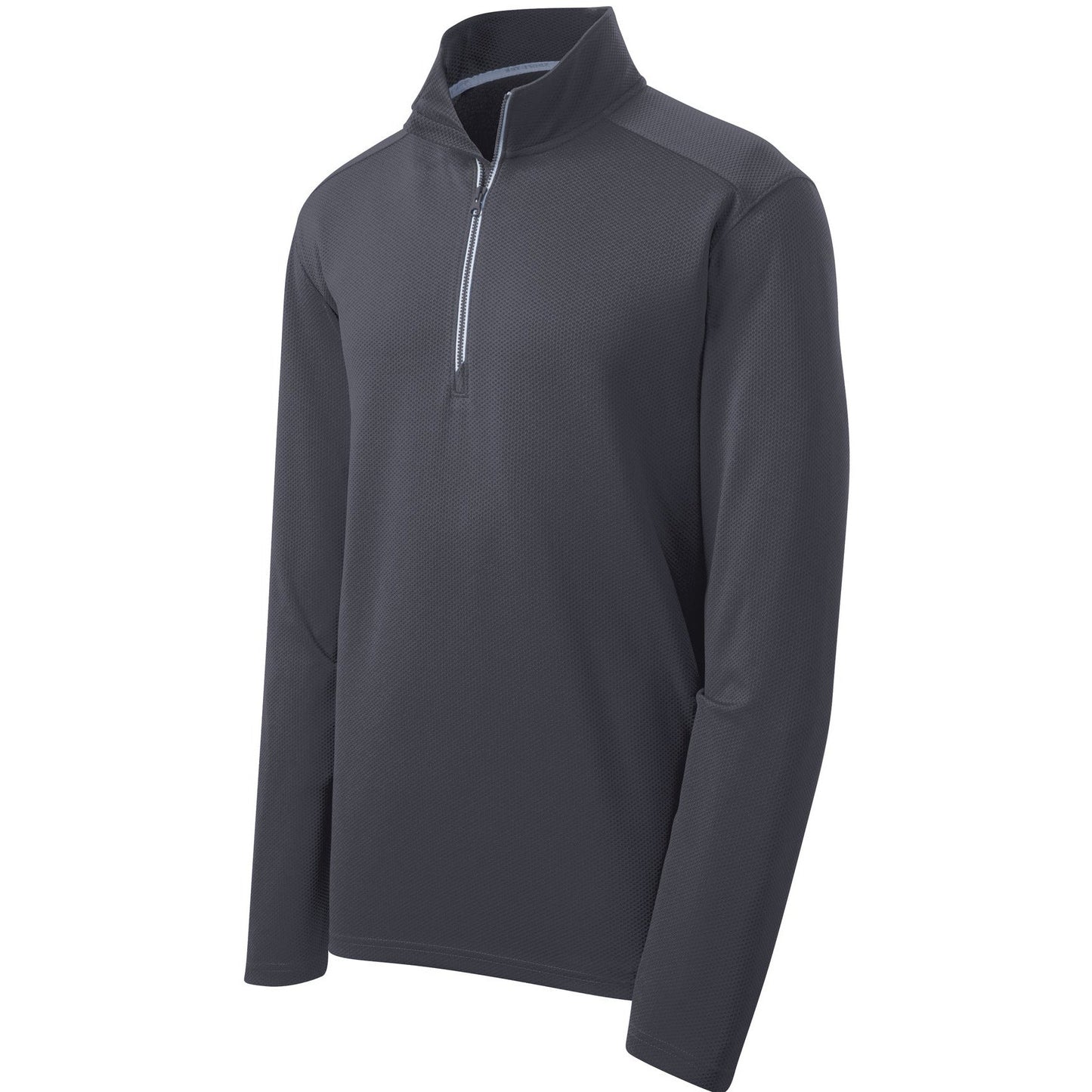 Sport-Tek® Sport-Wick® Textured 1/4-Zip Pullover