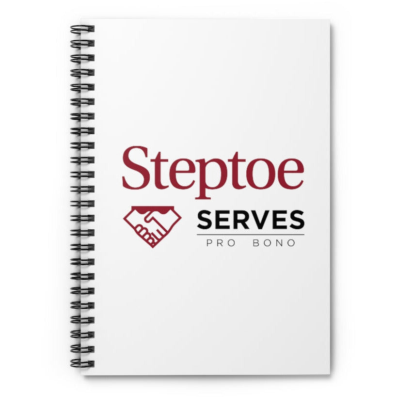 Steptoe Serves Spiral Notebook - Ruled Line