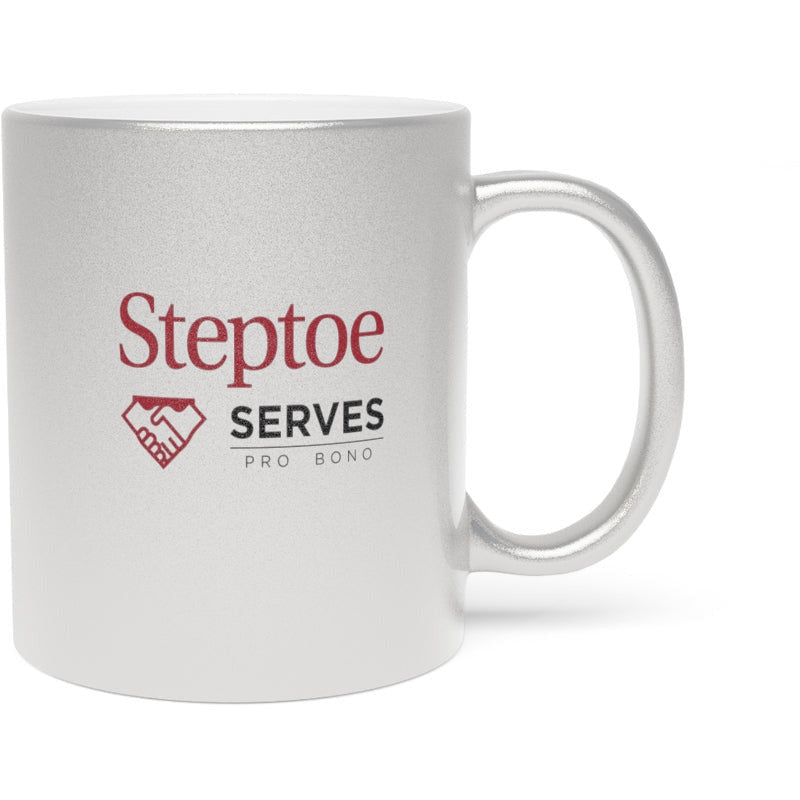 Steptoe Serves Metallic Mug