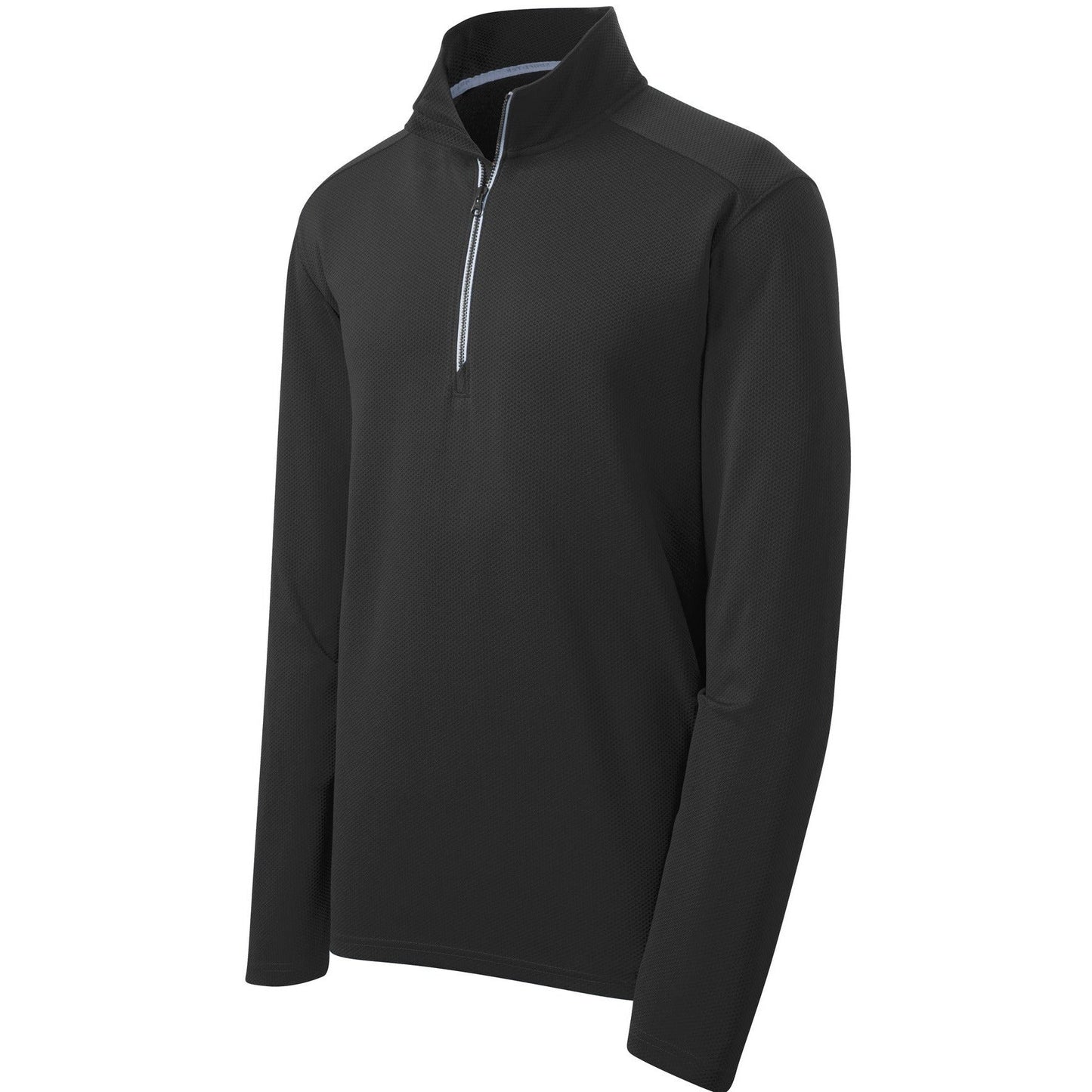 Sport-Tek® Sport-Wick® Textured 1/4-Zip Pullover