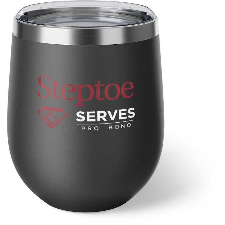 Steptoe Serves Copper Vacuum Insulated Cup, 12oz