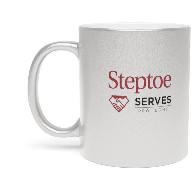 Steptoe Serves Metallic Mug