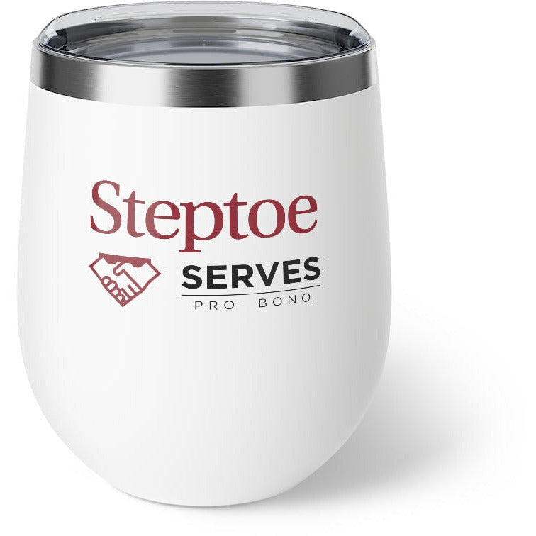 Steptoe Serves Copper Vacuum Insulated Cup, 12oz