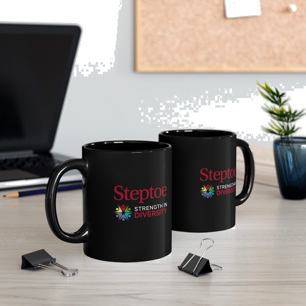 Steptoe Diversity 11oz Black Mug