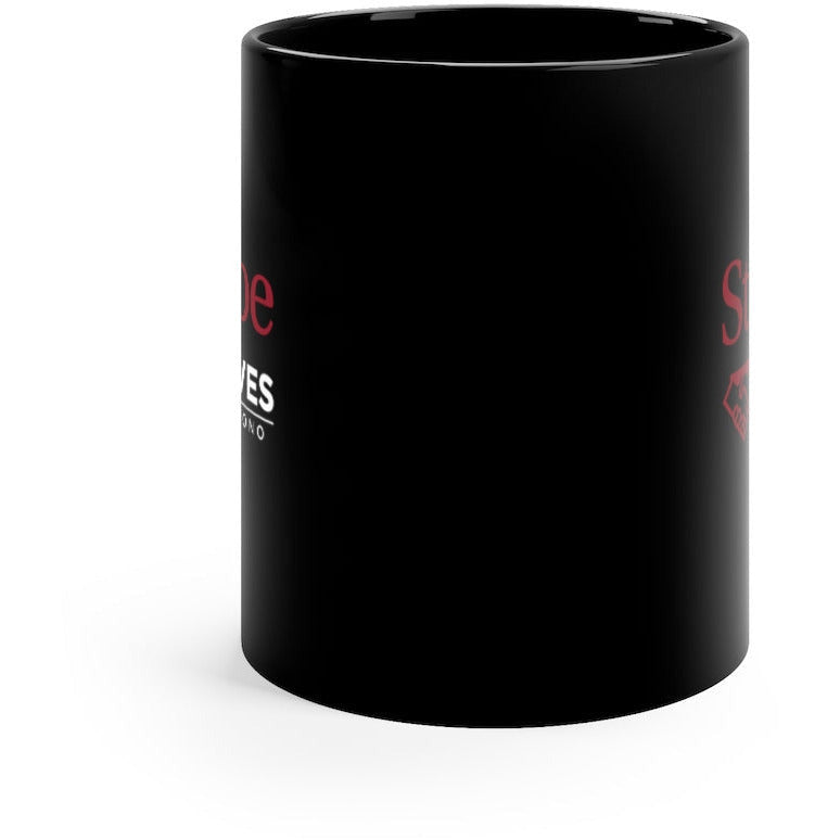 Steptoe Serves 11oz Black Mug