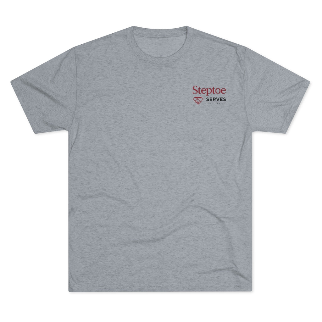 Steptoe Serves Next Level™ Unisex Tri-Blend Crew Tee
